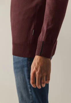 Discount Katoenen trui met V-hals Truien