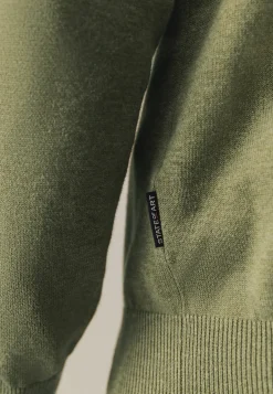 Clearance Katoenen trui met V-hals Truien