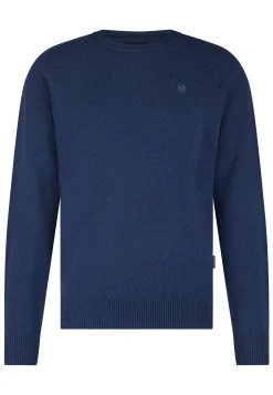 Lamswollen trui met zadelmouwen Truien