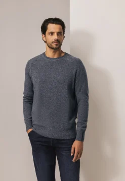 Outlet Lamswollen trui met zadelmouwen Truien