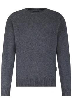 Outlet Lamswollen trui met zadelmouwen Truien