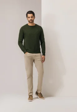 Hot Lamswollen trui met zadelmouwen Truien