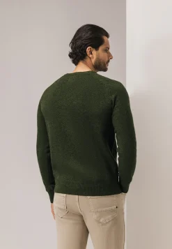 Hot Lamswollen trui met zadelmouwen Truien