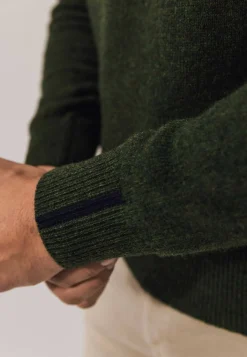 Hot Lamswollen trui met zadelmouwen Truien