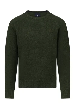 Hot Lamswollen trui met zadelmouwen Truien