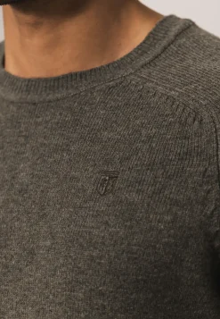 Hot Lamswollen trui met zadelmouwen Truien