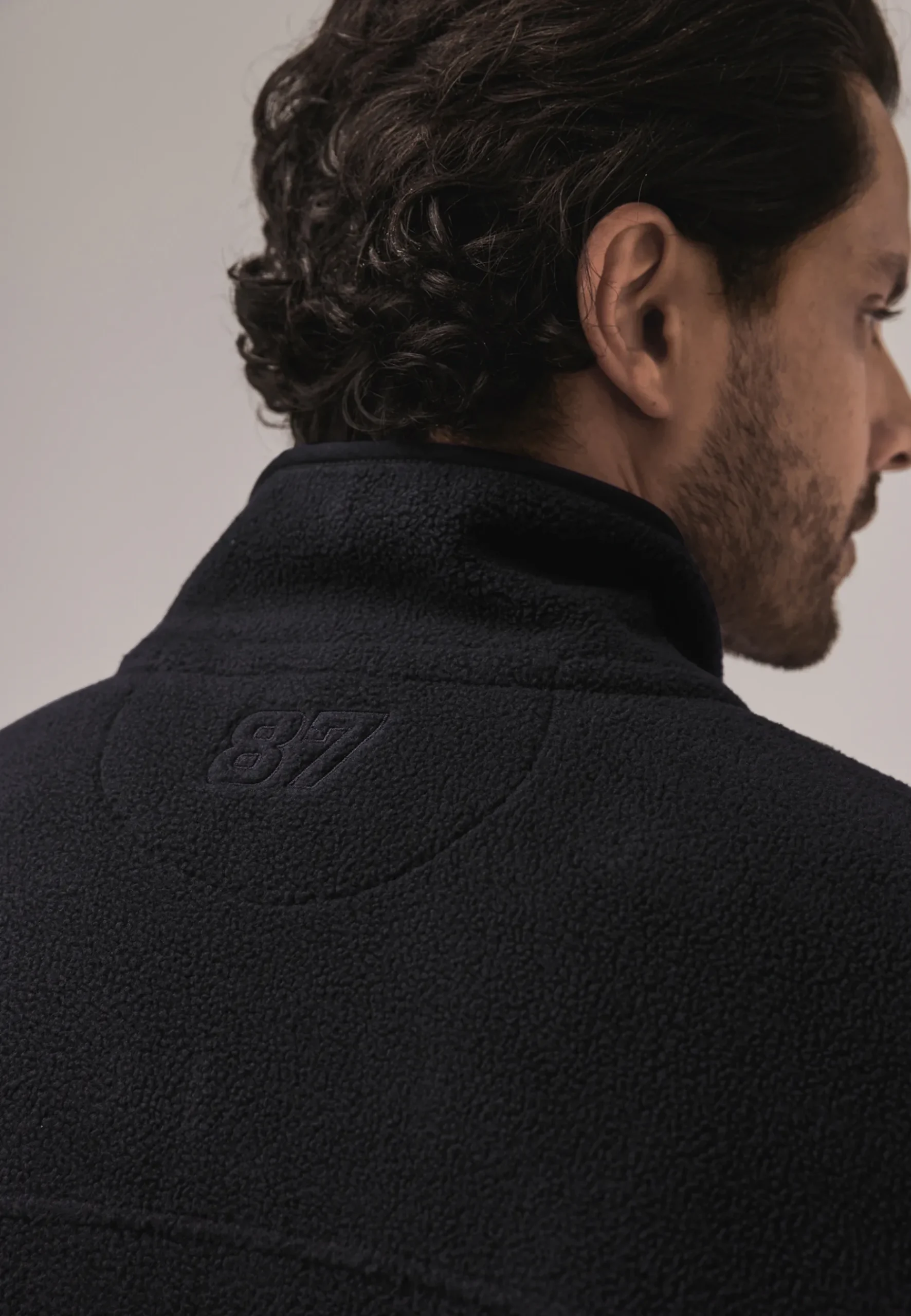 Discount LE MANS CLASSIC polar fleece sweatshirt met halve rits Truien