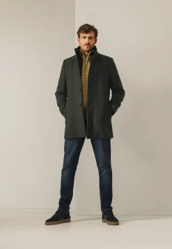 Online Mantel met uitneembare ritsinzet Jassen