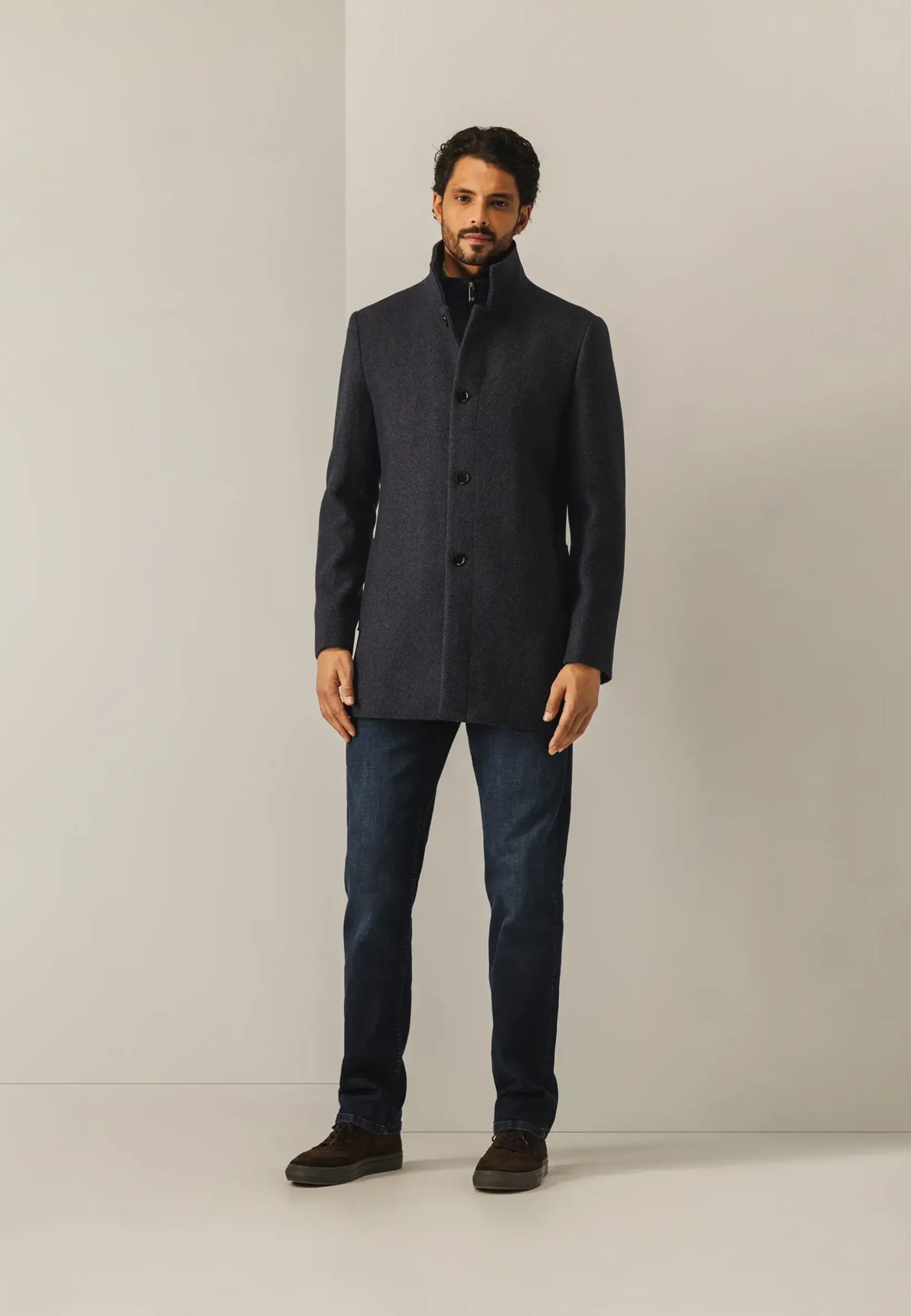 Clearance Mantel met uitneembare ritsinzet Jassen