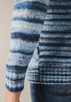 New Multi-color trui met ronde hals Truien