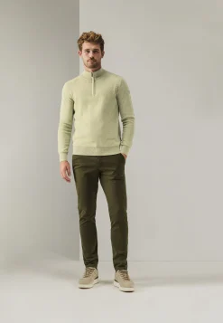 Hot NAVIGATOR twill chino in stretchstof Broeken