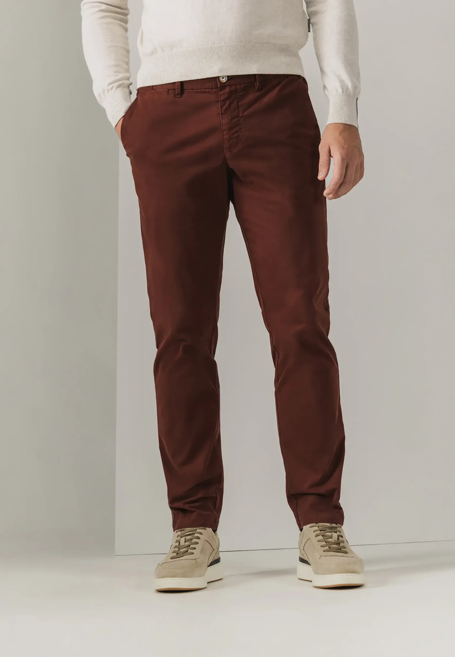 Online NAVIGATOR twill chino in stretchstof Broeken