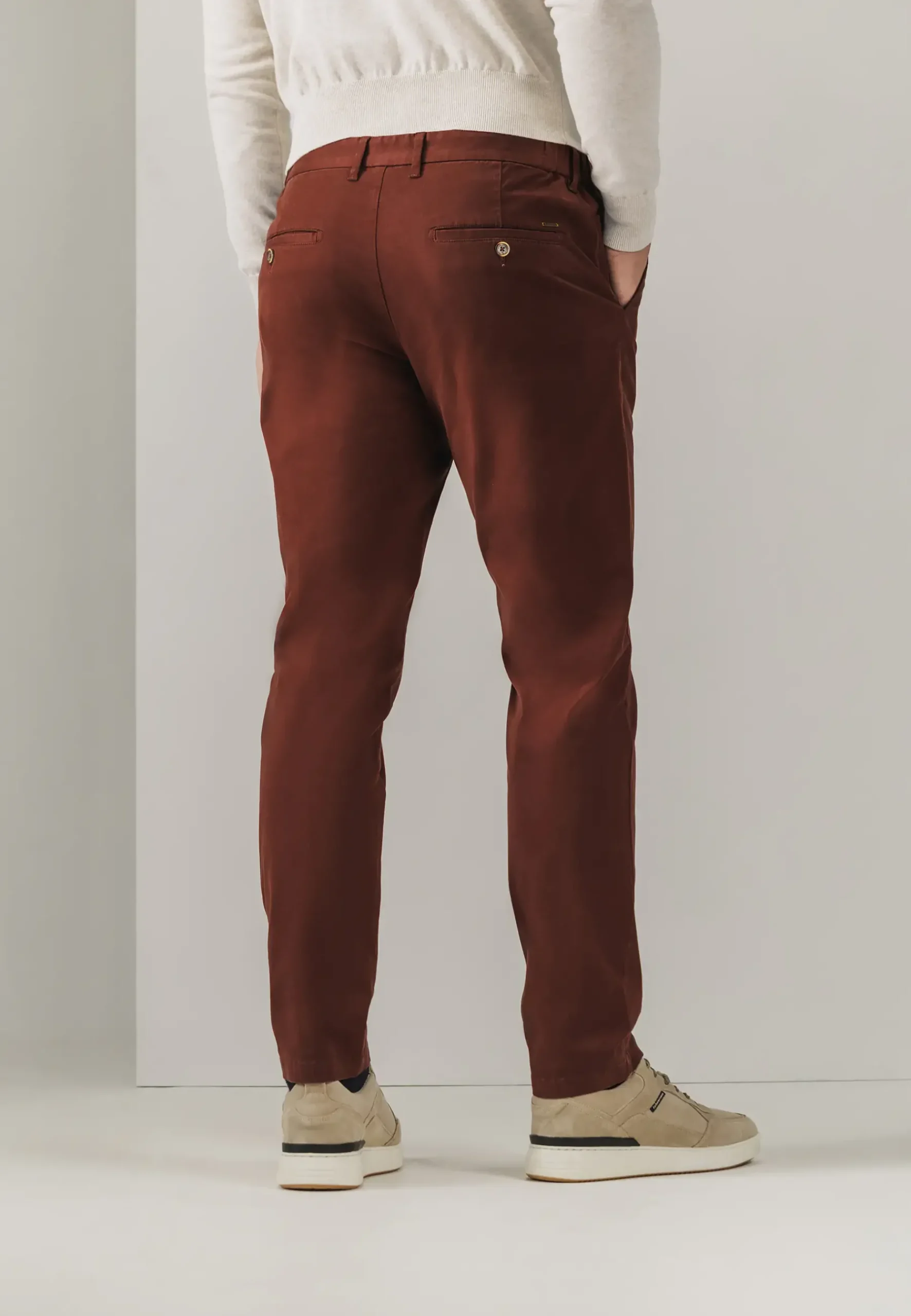 Online NAVIGATOR twill chino in stretchstof Broeken