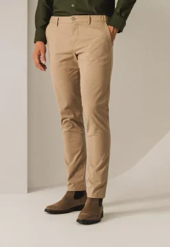 Hot NAVIGATOR twill chino in stretchstof Broeken