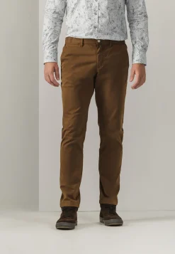 Hot NAVIGATOR twill chino in stretchstof Broeken