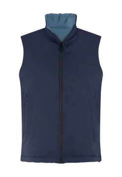 New Omkeerbare bodywarmer met hoge kraag Bodywarmers