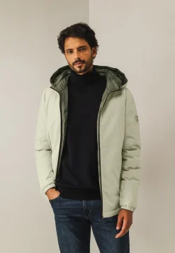 Outlet Omkeerbare jas met capuchon Jassen