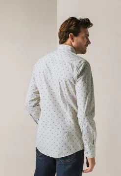 Hot Overhemd met all-over print Overhemden