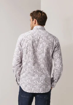 Overhemd met bloemenprint Overhemden