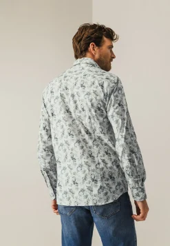 New Overhemd met bloemenprint Overhemden