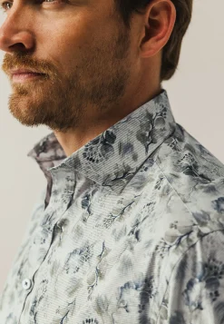 New Overhemd met bloemenprint Overhemden