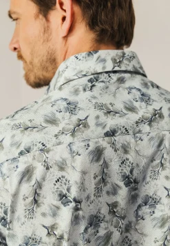 New Overhemd met bloemenprint Overhemden