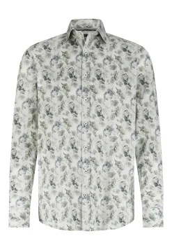 New Overhemd met bloemenprint Overhemden