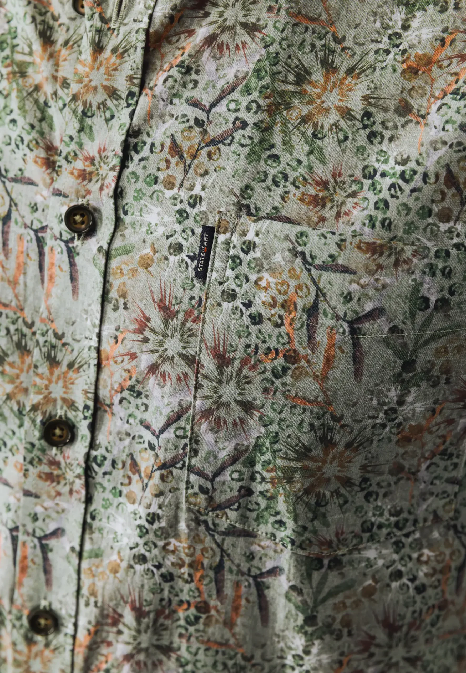 Discount Overhemd met borstzak Overhemden