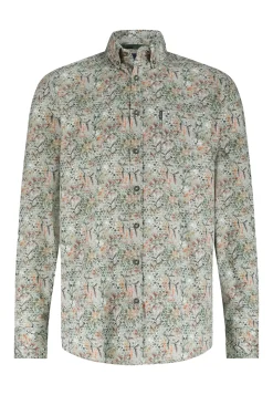 Discount Overhemd met borstzak Overhemden