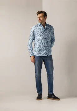 New Overhemd met botanische print Overhemden