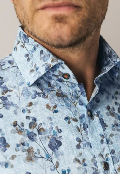 New Overhemd met botanische print Overhemden