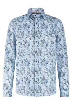 New Overhemd met botanische print Overhemden