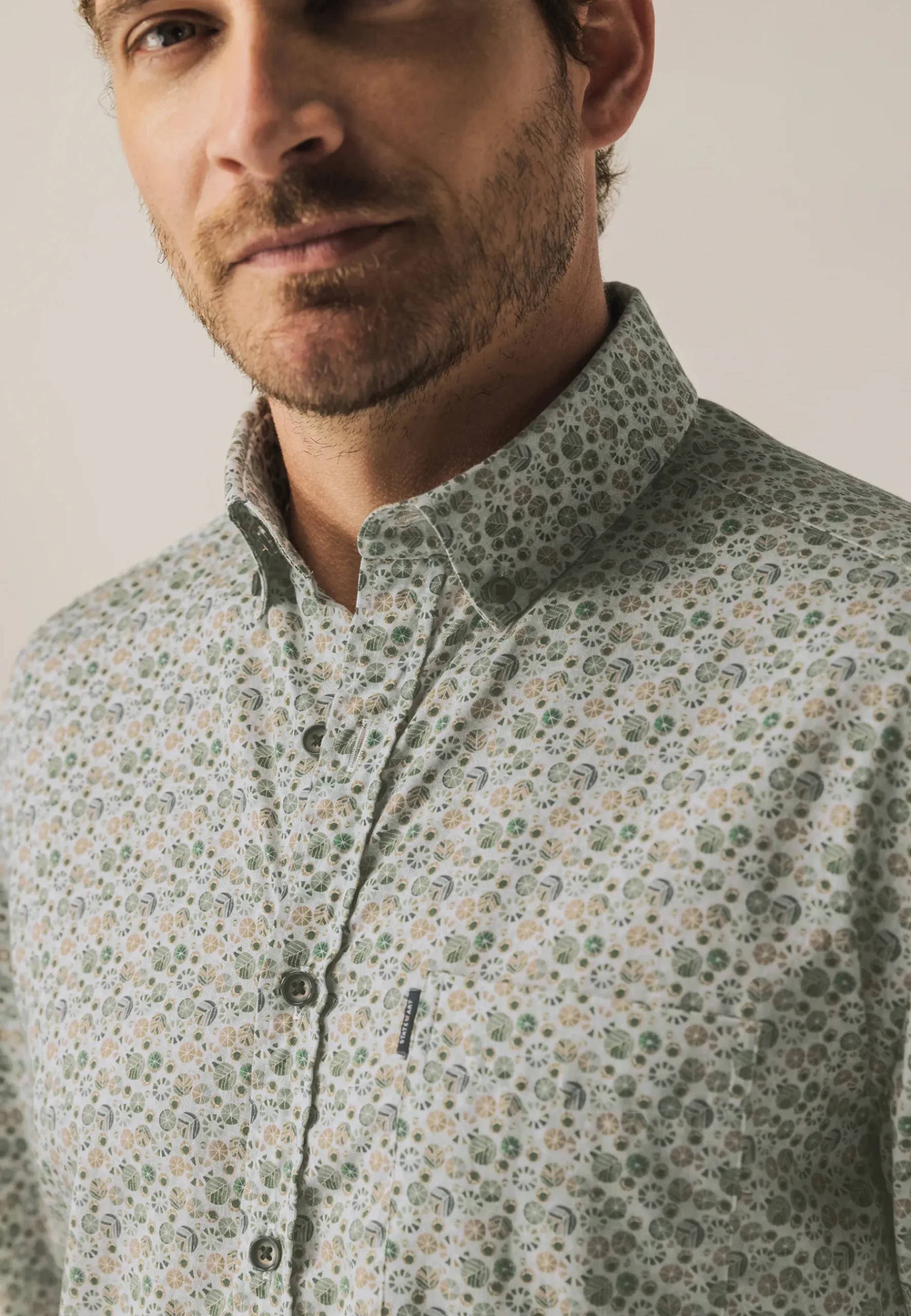 Best Overhemd met geometrische print Overhemden