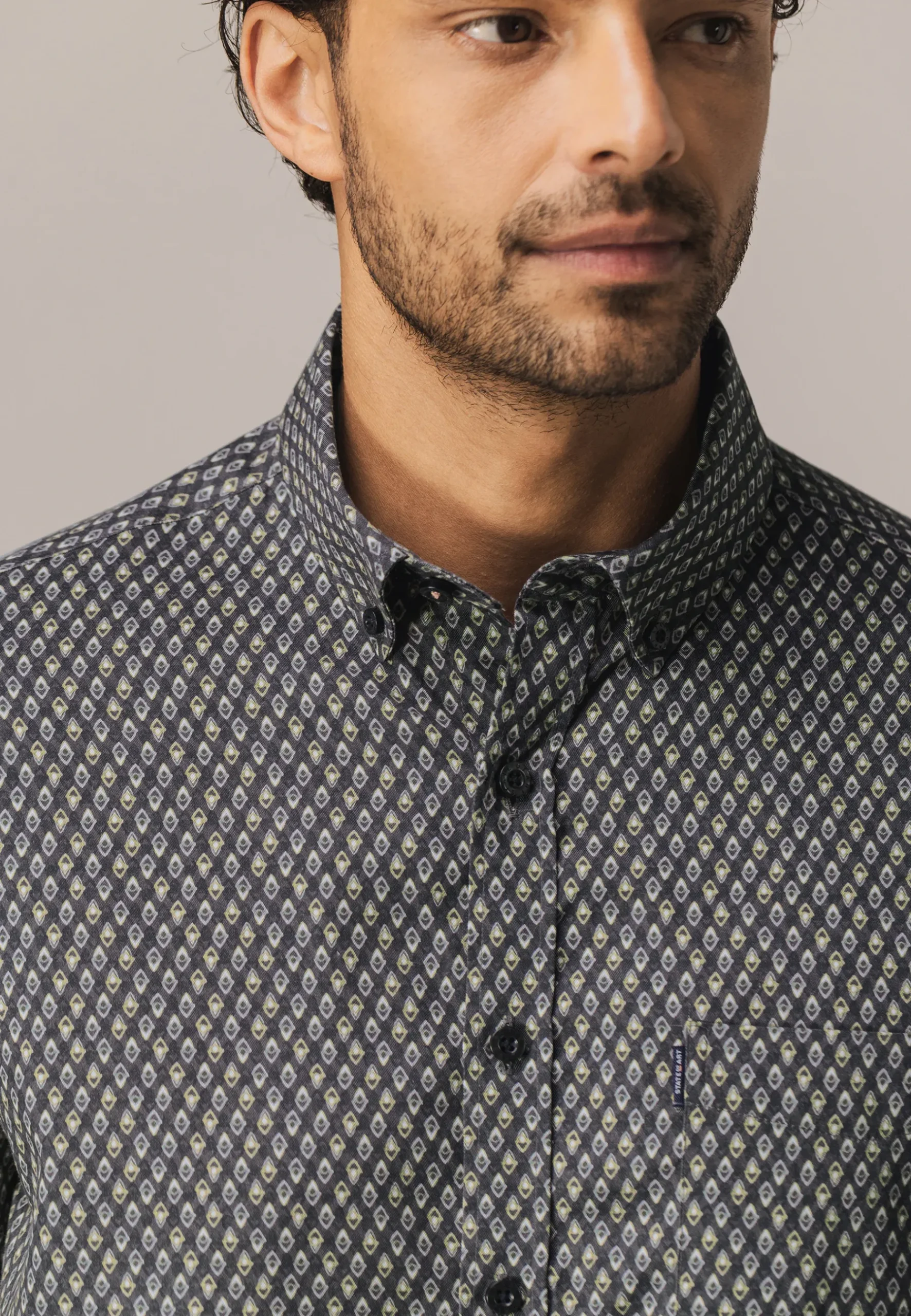 Sale Overhemd met geometrische print Overhemden