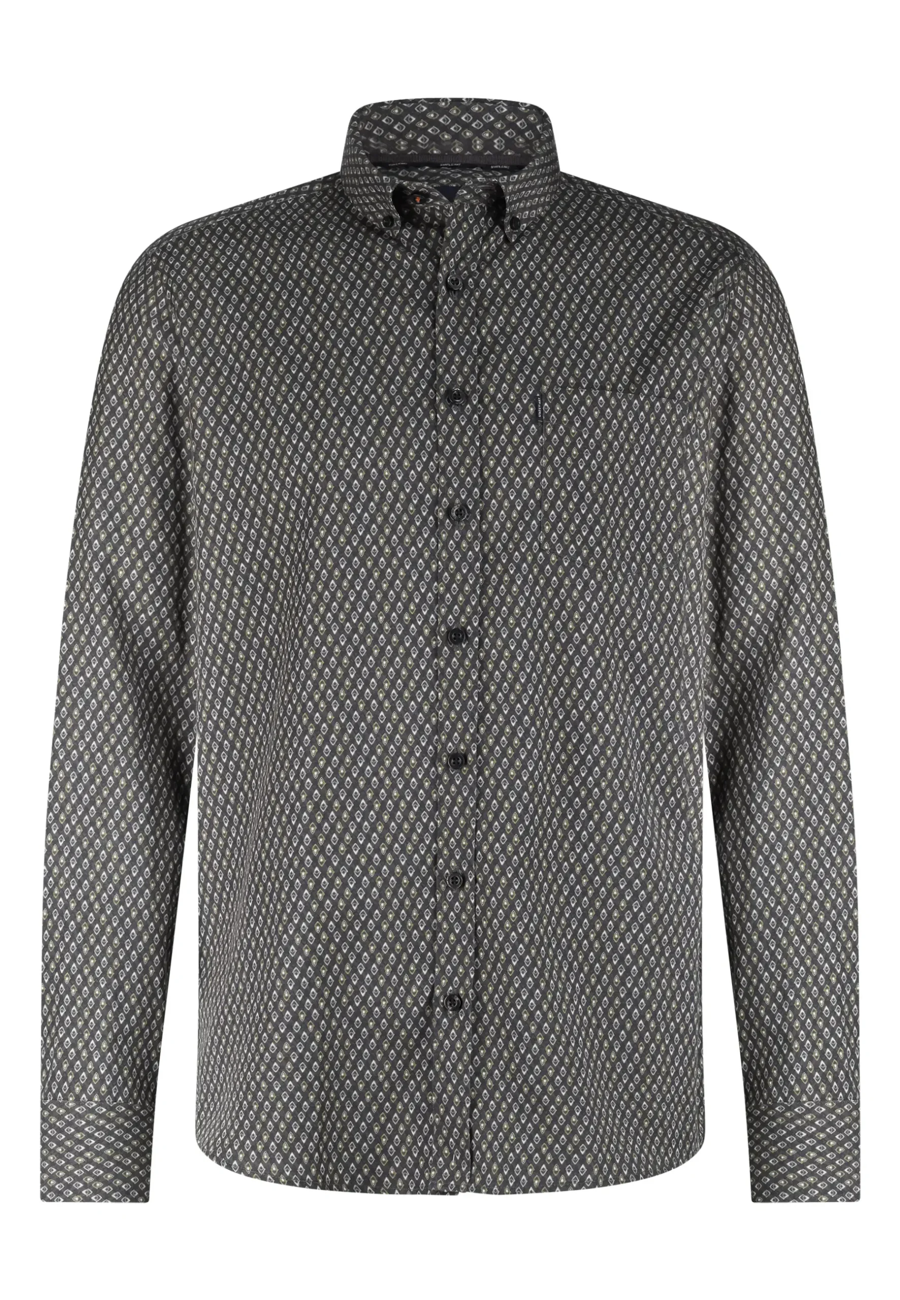 Sale Overhemd met geometrische print Overhemden