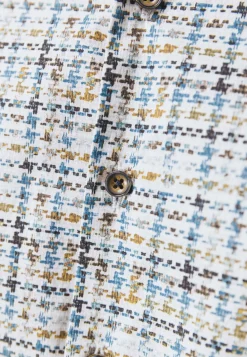 Clearance Overhemd met pied-de-poule dessin Overhemden