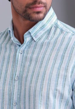 New Overhemd met streepdessin Overhemden