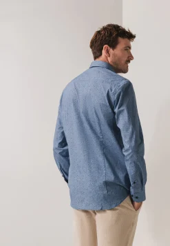 New Overhemd met subtiele all-over print Overhemden