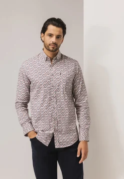 Clearance Overhemd van een lyocellmix Overhemden