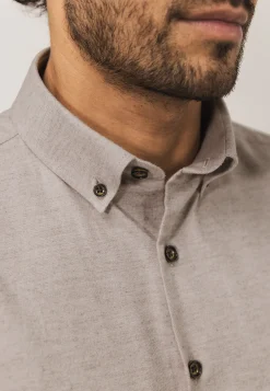 Outlet Overhemd van gemêleerde twillstof Overhemden