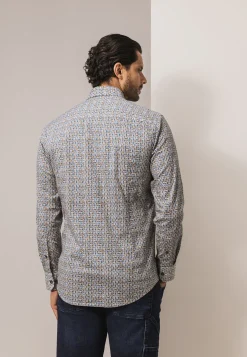 New Overhemd van katoen met stretch Overhemden