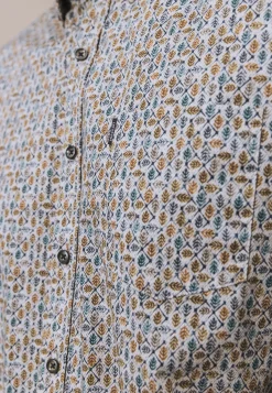 New Overhemd van katoen met stretch Overhemden