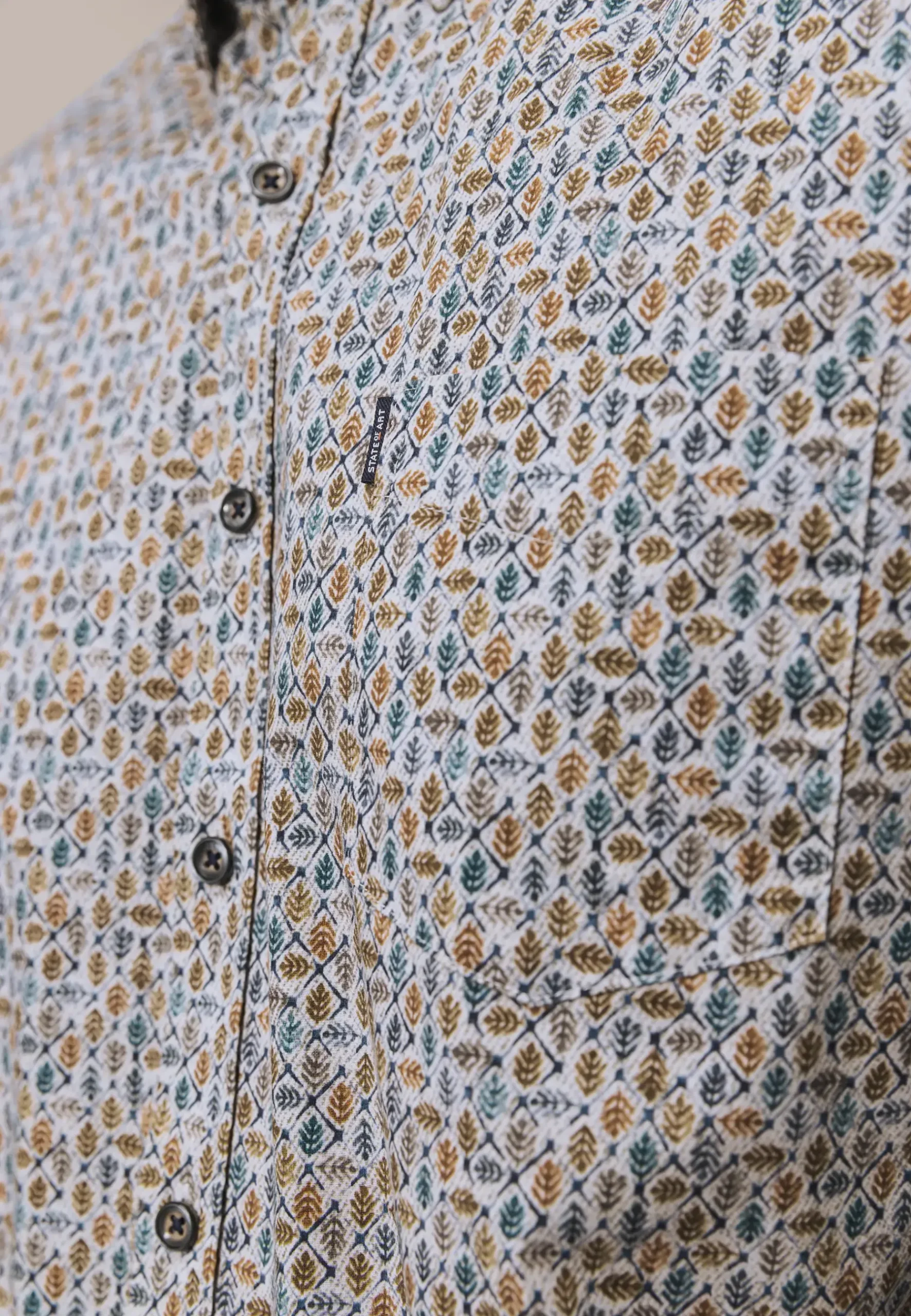 New Overhemd van katoen met stretch Overhemden