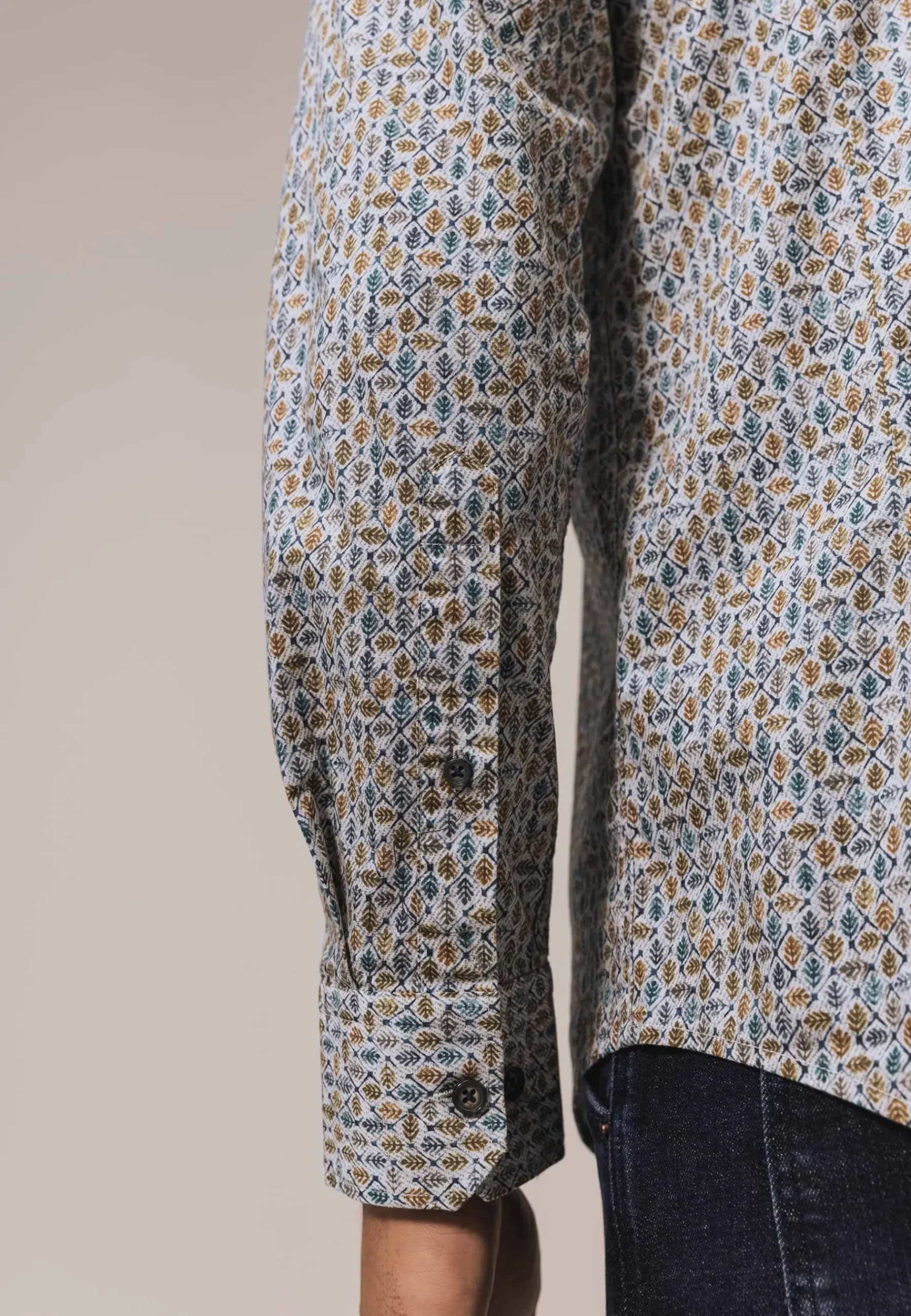 New Overhemd van katoen met stretch Overhemden