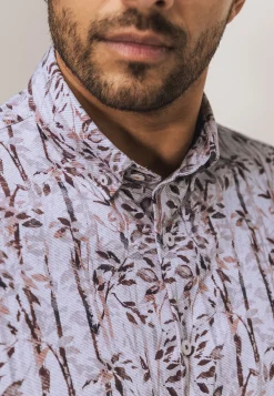 Overhemd van katoenen jerseystof Overhemden