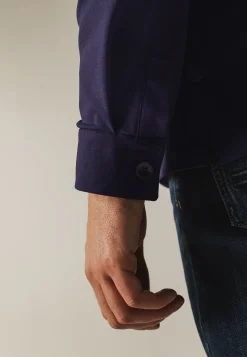 Sale Overshirt met twee klepzakken Overshirts|Overhemden