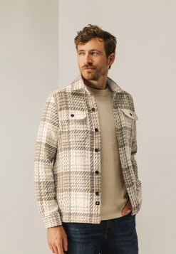 Clearance Overshirt met twee klepzakken Overshirts|Overhemden