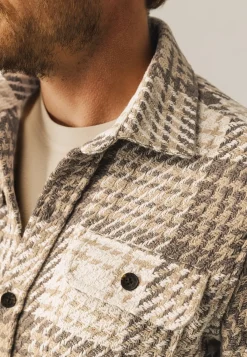 Clearance Overshirt met twee klepzakken Overshirts|Overhemden