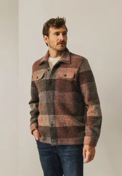 Overshirt van een polyestermix Overshirts|Overhemden