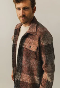 Overshirt van een polyestermix Overshirts|Overhemden